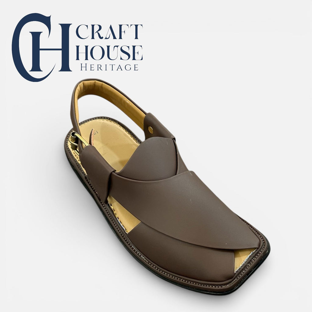Handmade Peshawari Chappal – Smart Zalmi Style Sandal for Men
